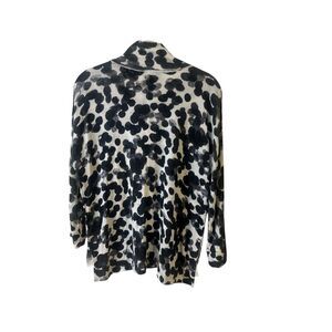 Kokun mock turtleneck sweater bamboo & cashmere sz XS